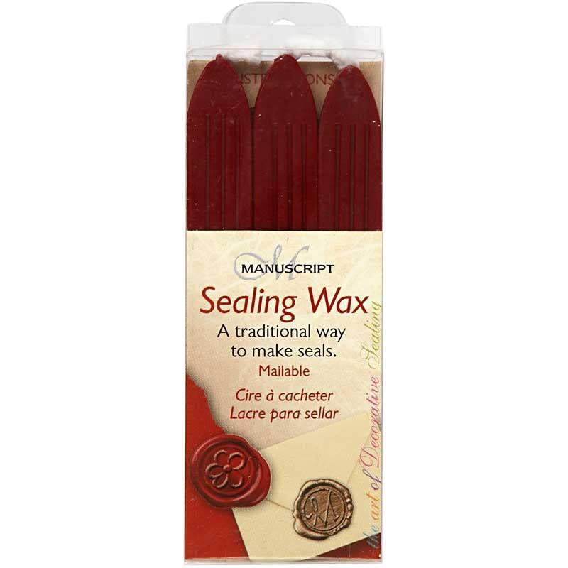 Creativ company http: www.cchobby.nl zegel-was-l-10-cm-rood-3-stuk-1-doos