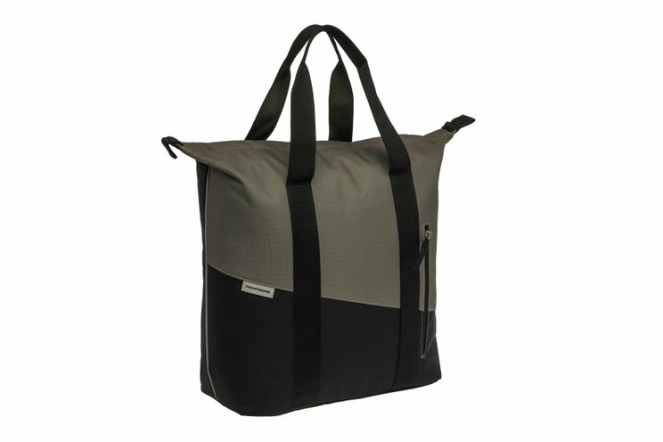 Burgers - new looxs tas new looxs kota shopper | oslo | zwart groen | 24l
