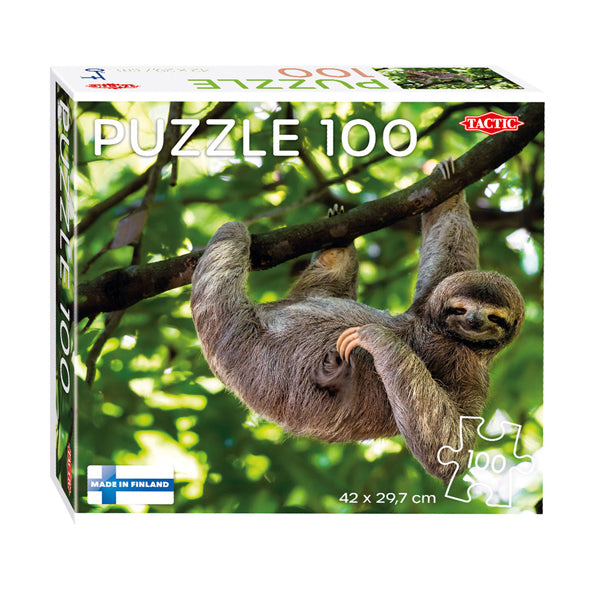 Tactic legpuzzel sloth hanging on tree, 100st.