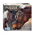 Taktik-Puzzle „Verliebte Pferde“, 100 Teile.