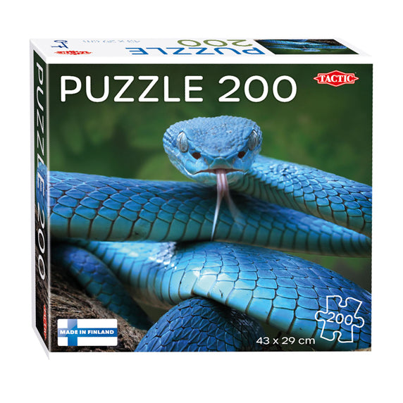 Taktik-Puzzle „Blaue Viper“, 200 Teile.