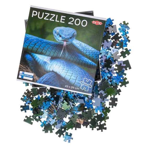 Taktik-Puzzle „Blaue Viper“, 200 Teile.