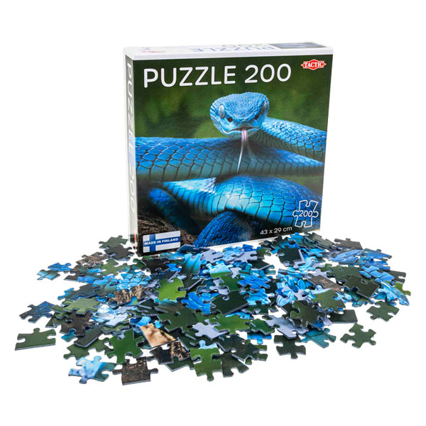 Taktik-Puzzle „Blaue Viper“, 200 Teile.