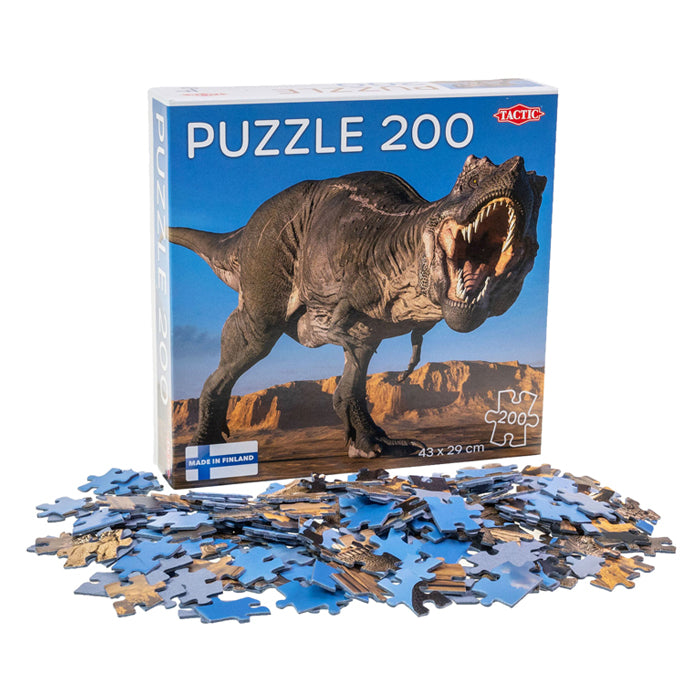 Taktisches Beinpuzzle Tyrannosaurus, 200 Stück.