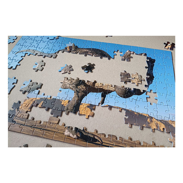 Taktisches Beinpuzzle Tyrannosaurus, 200 Stück.