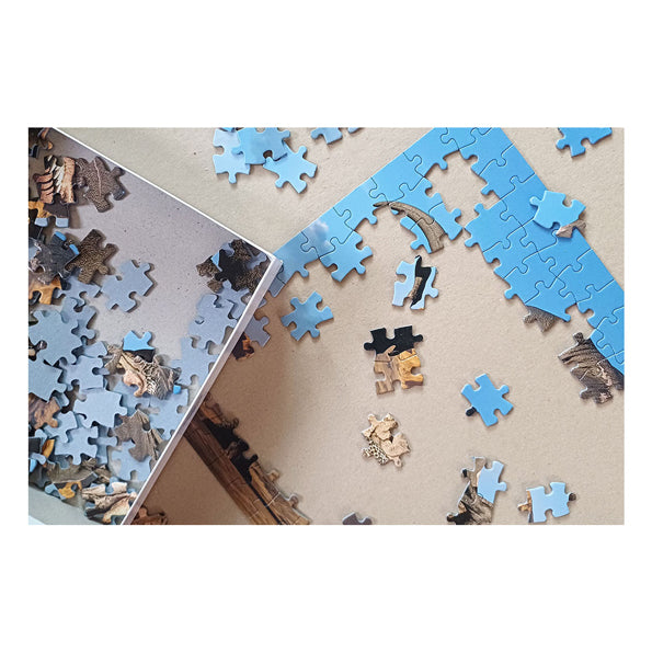 Taktisches Beinpuzzle Tyrannosaurus, 200 Stück.