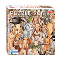 Taktik-Puzzle Hasen, 200 Teile.