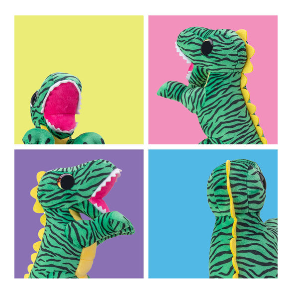Lumo Stars Kuscheltier – Dino T-Rex, 15 cm