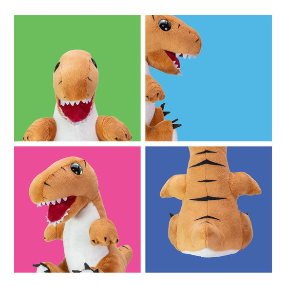 Lumo Stars Kuscheltier – Dino-T-Rex-Baby, 15 cm