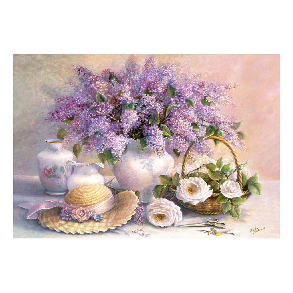 Selecta Castorland Puzzle Flower Day Trisha Hardwick, 1000 Teile.