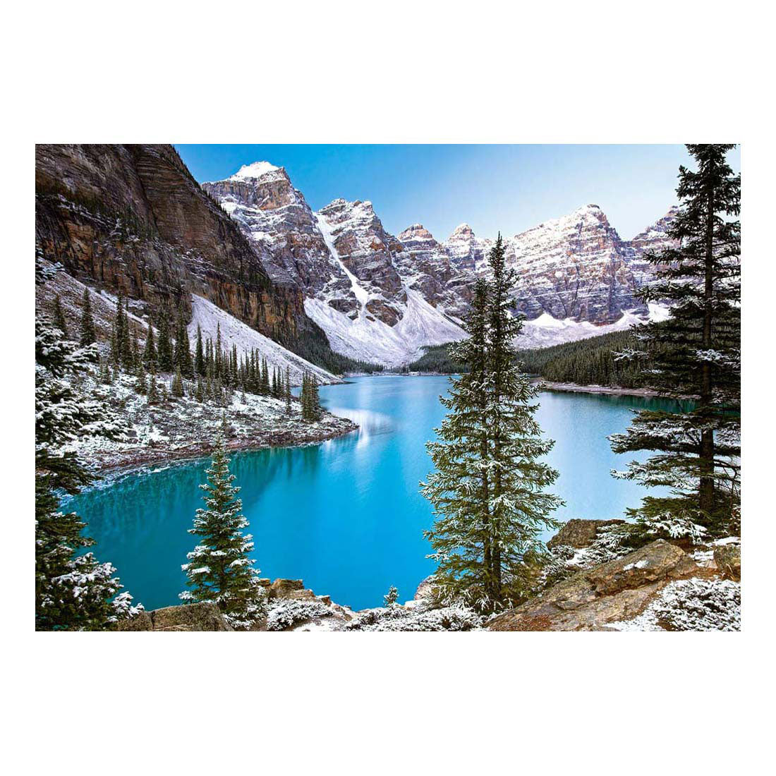Selecta Castorland Puzzle – Das Juwel der Rocky Mountains, Kanada, 1000 Teile.