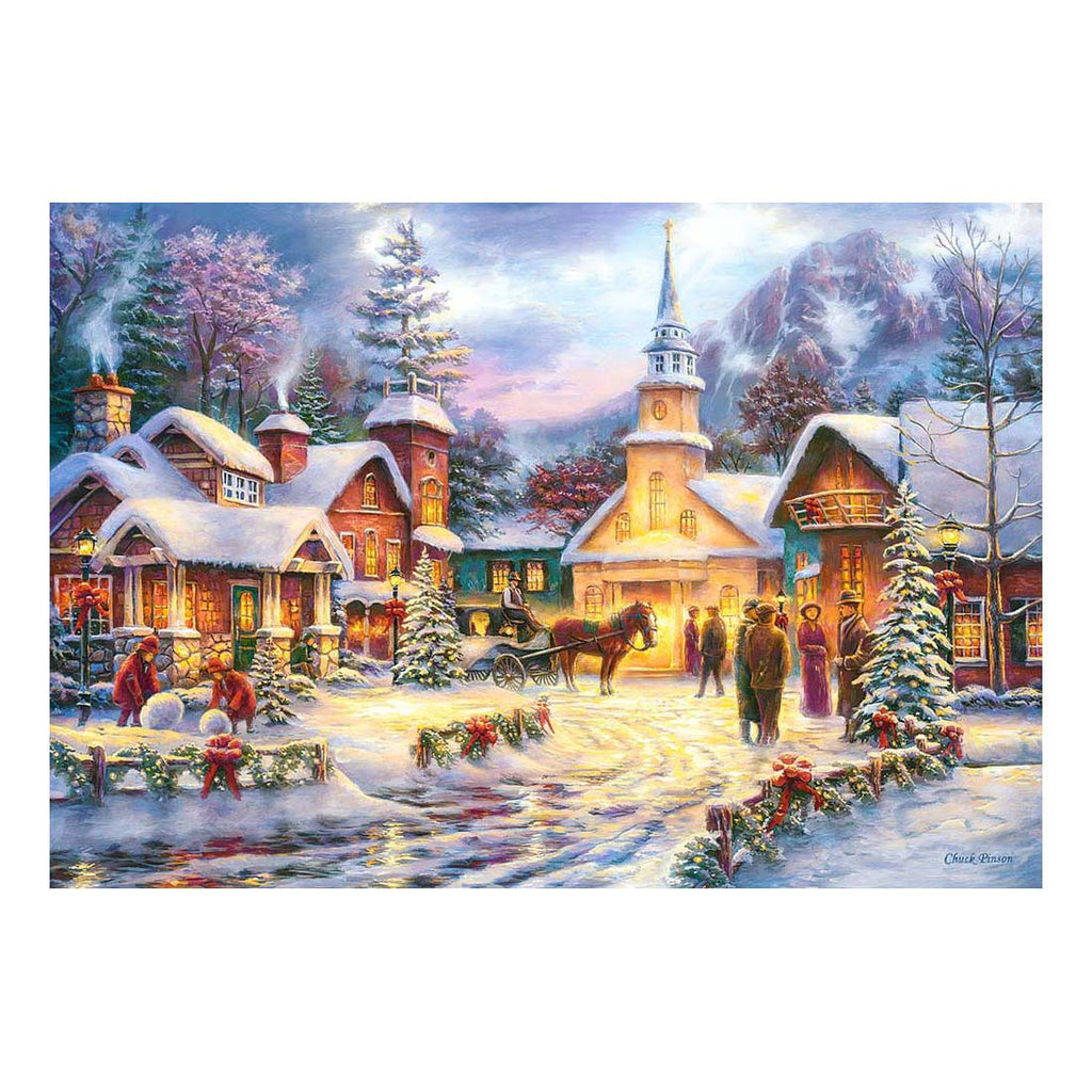 Selecta Castorland Puzzle „Der Glaube ist tief“, 1500 Teile.