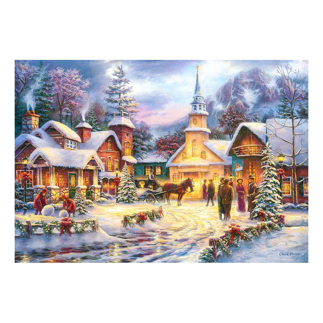 Selecta Castorland Puzzle „Der Glaube ist tief“, 1500 Teile.