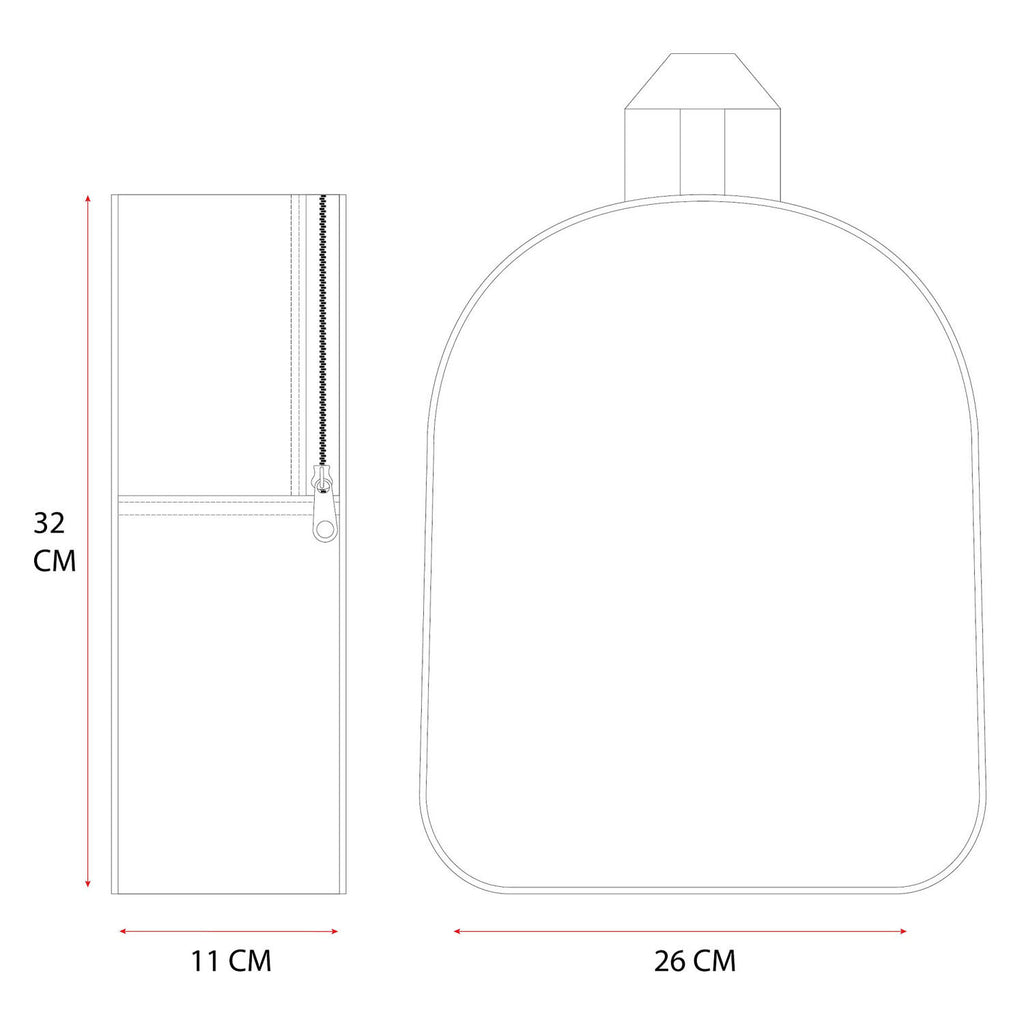 Vadobag Rucksack 3D blau oh glückliche Tage
