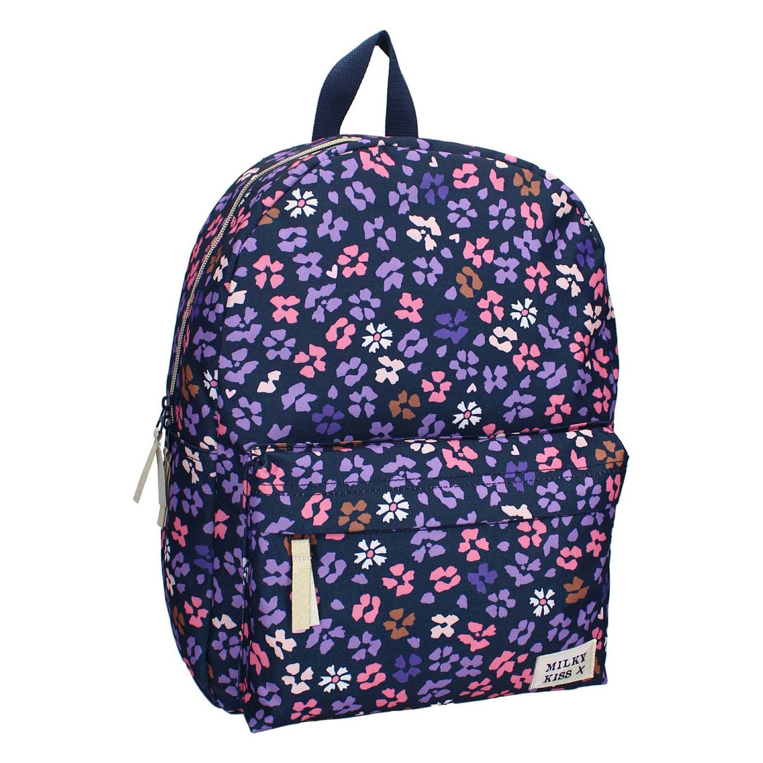 Milky kiss rugzak prestige - bloemenprint