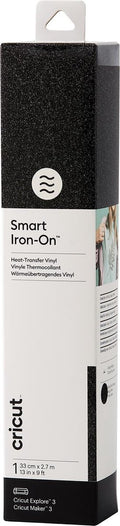 Cricut smart iron-on™ folie glittereffect, zwart