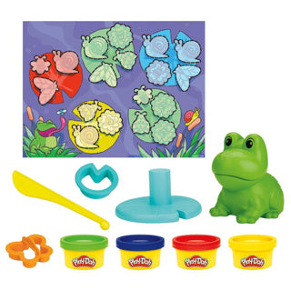 Play-doh kikker en kleuren starter set