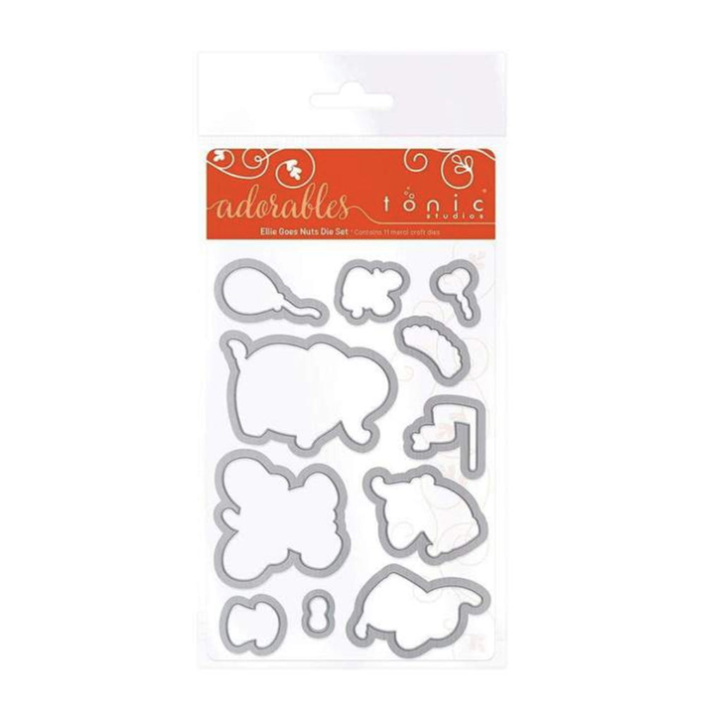 Tonic studios • essentials die set wonderous woods tag