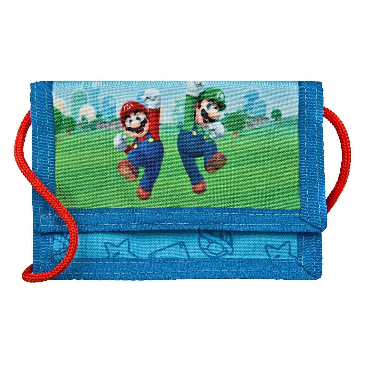 Unauffällige Super Mario Geldbörse mit Kordelzug