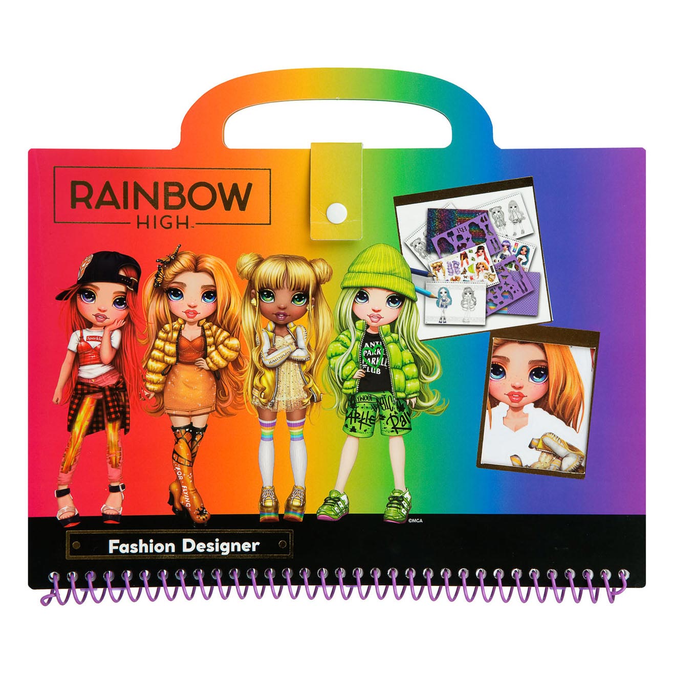 Undercover Rainbow High Fashion Designer Farb-Set