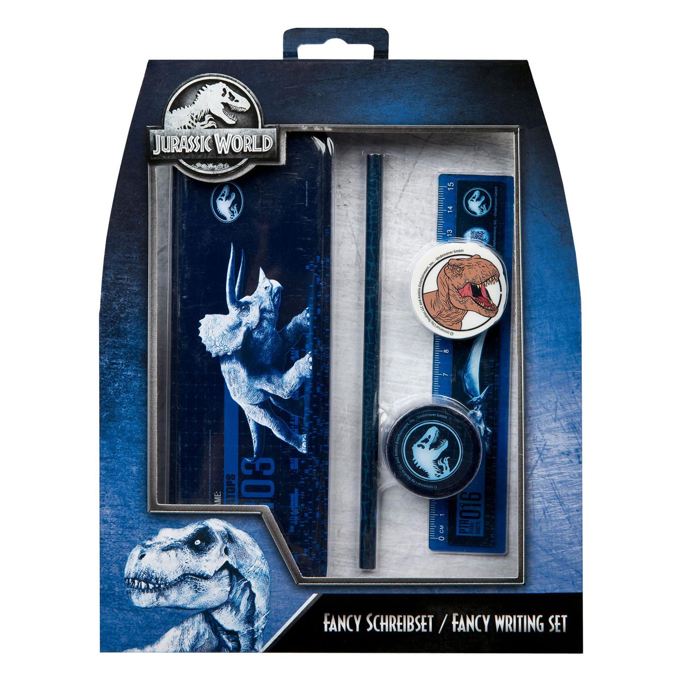 Jurassic World Schreibset, 5-teilig.