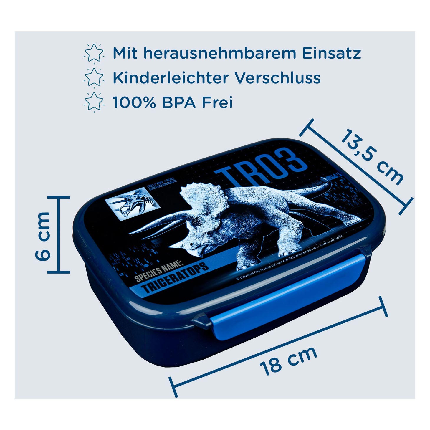 Undercover Jurassic World Lunchbox