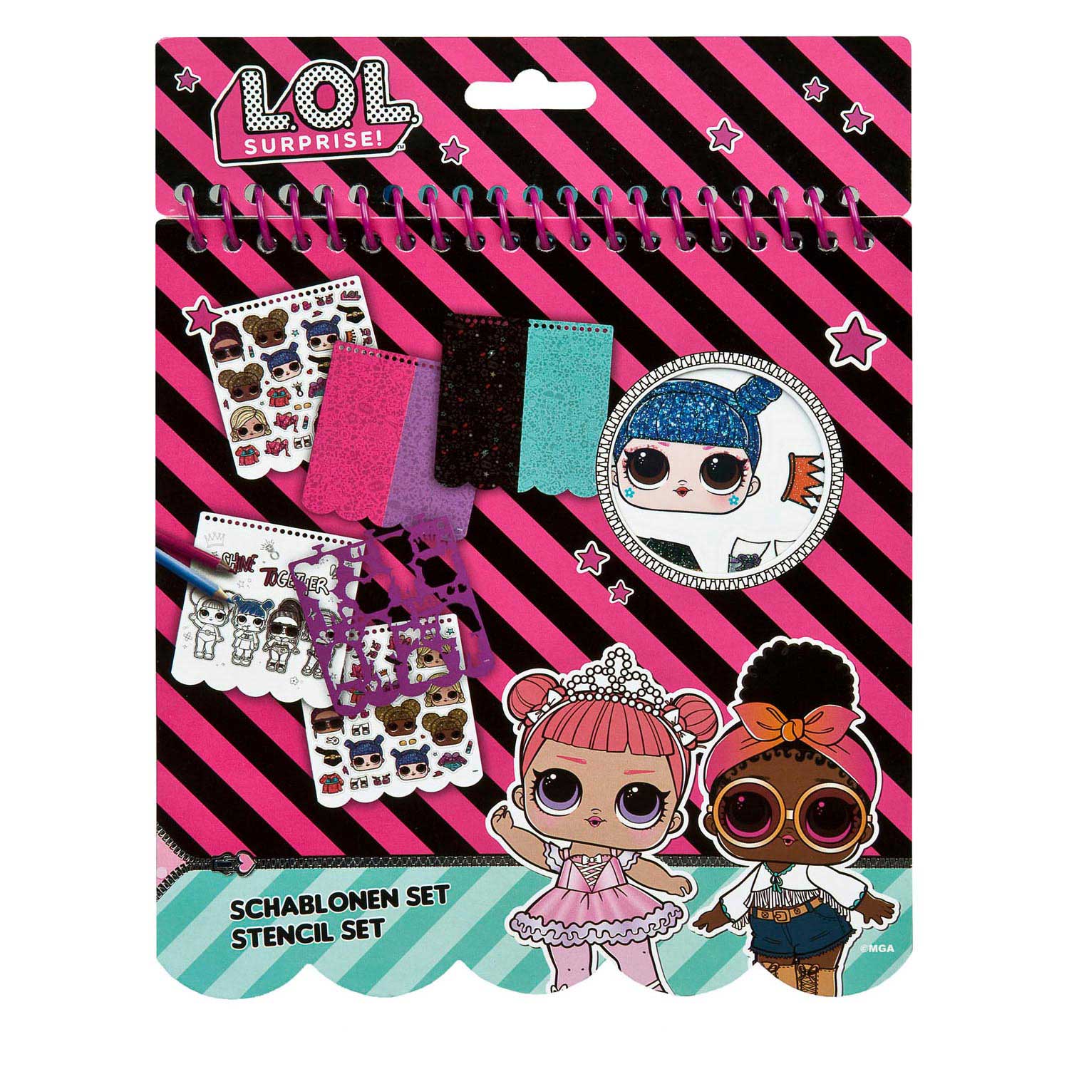 L.o.l. l.o.l surprise! sjabloon set