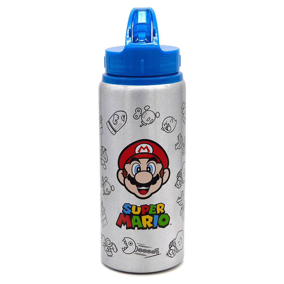 Undercover Super Mario Aluminium-Trinkflasche, 710 ml