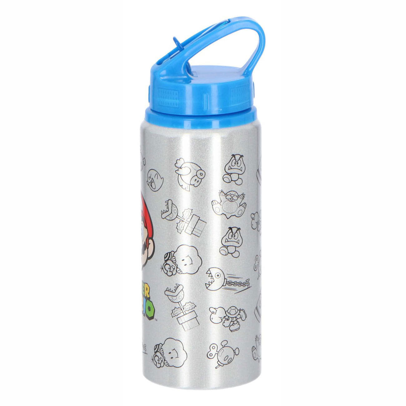 Undercover Super Mario Aluminium-Trinkflasche, 710 ml