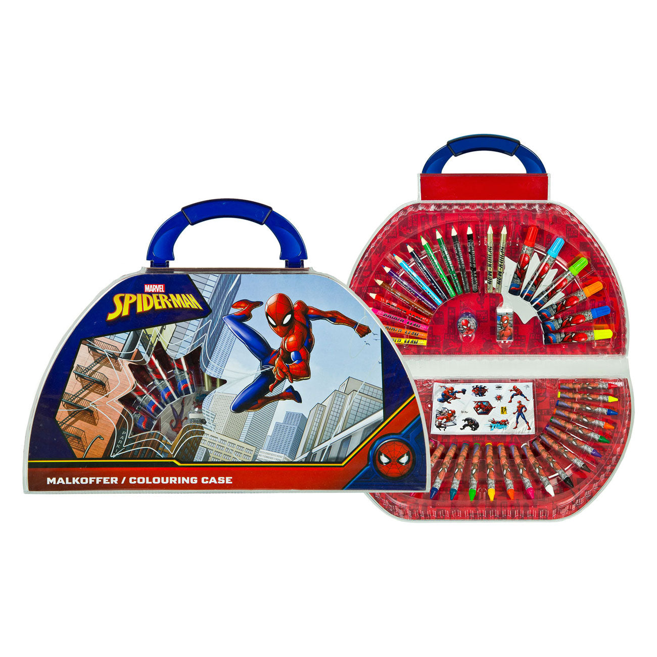 Undercover Spiderman Malset, 51-teilig.