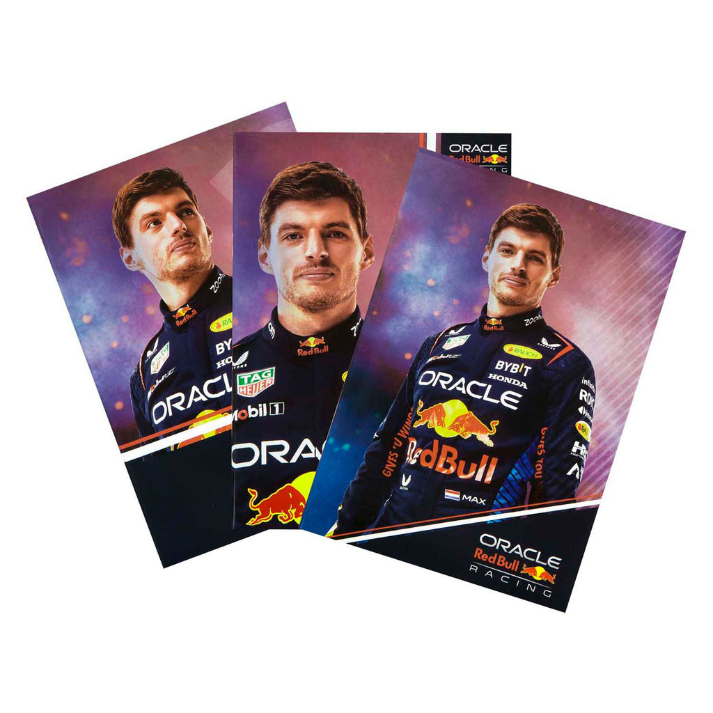 Undercover Notebooks Set Red Bull Racing Max Verstappen, 3 Stück.
