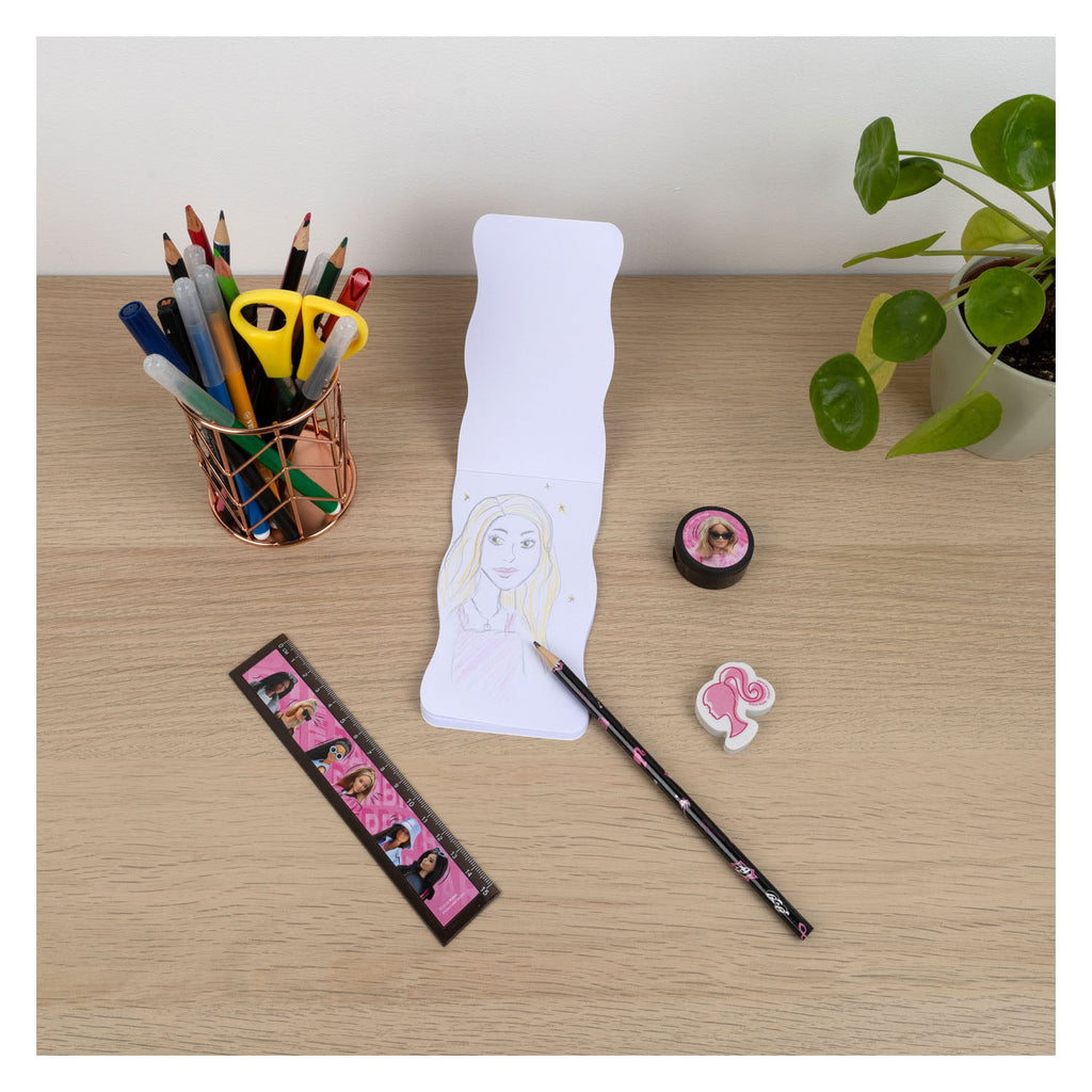Undercover Writing Set Barbie, 5-teilig.