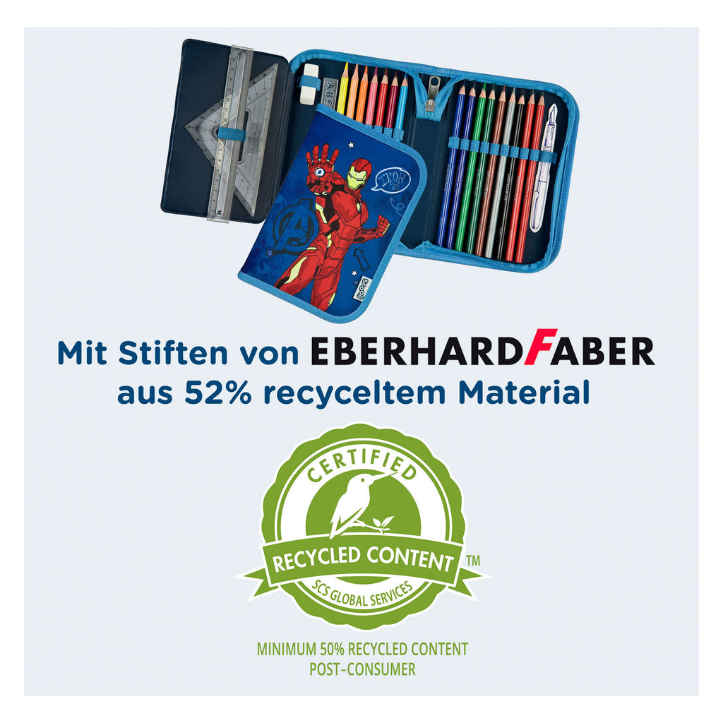 Undercover gefülltes Federmäppchen Avengers