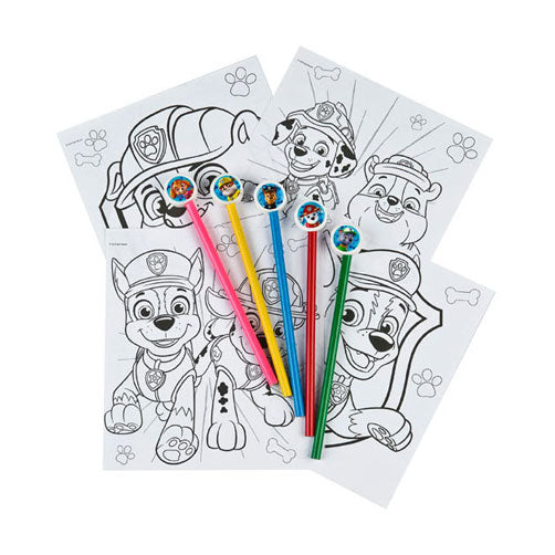 Undercover Color Block Paw Patrol mit 5 Buntstiften