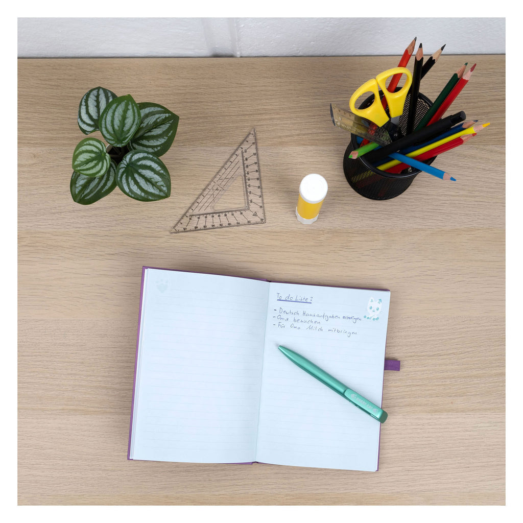 Undercover Squishy Notizbuch, Gabbys Puppenhaus mit Stift