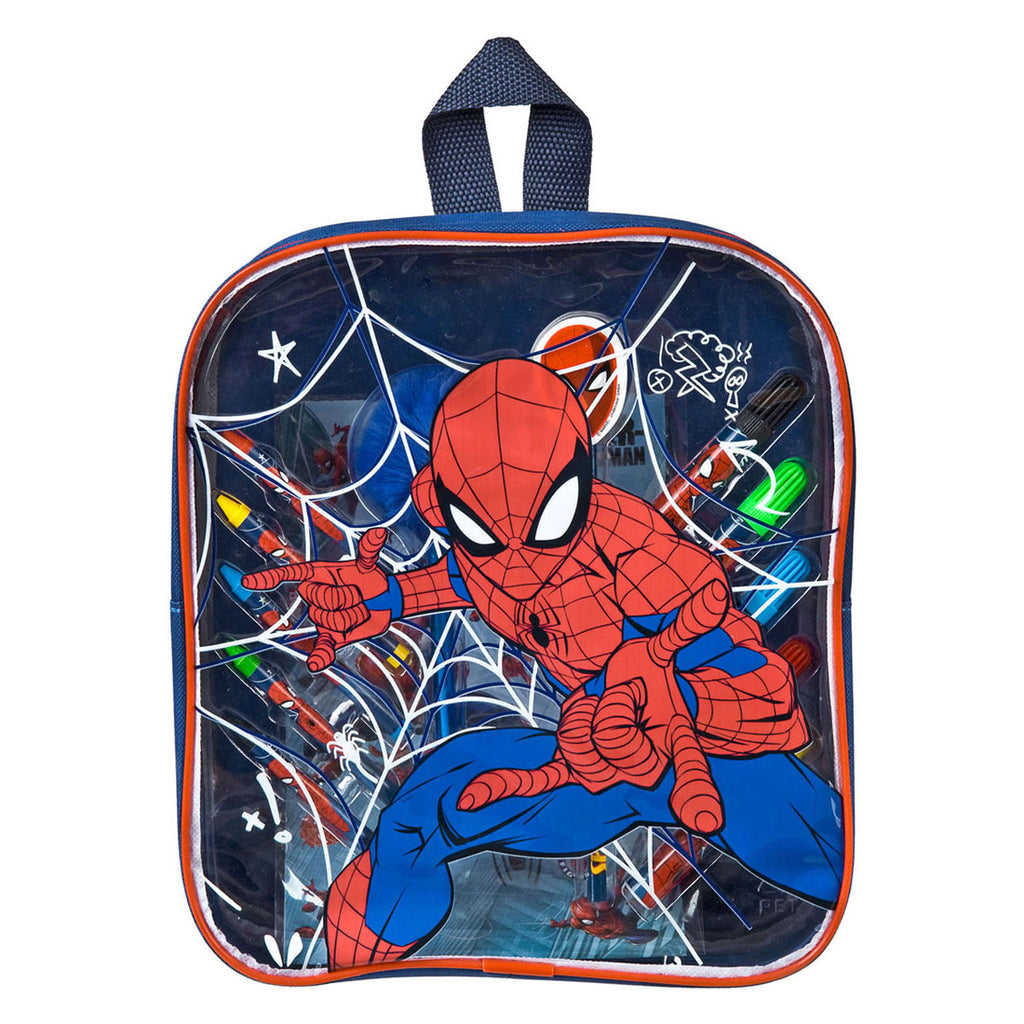 Undercover kleurenset spiderman in rugzak