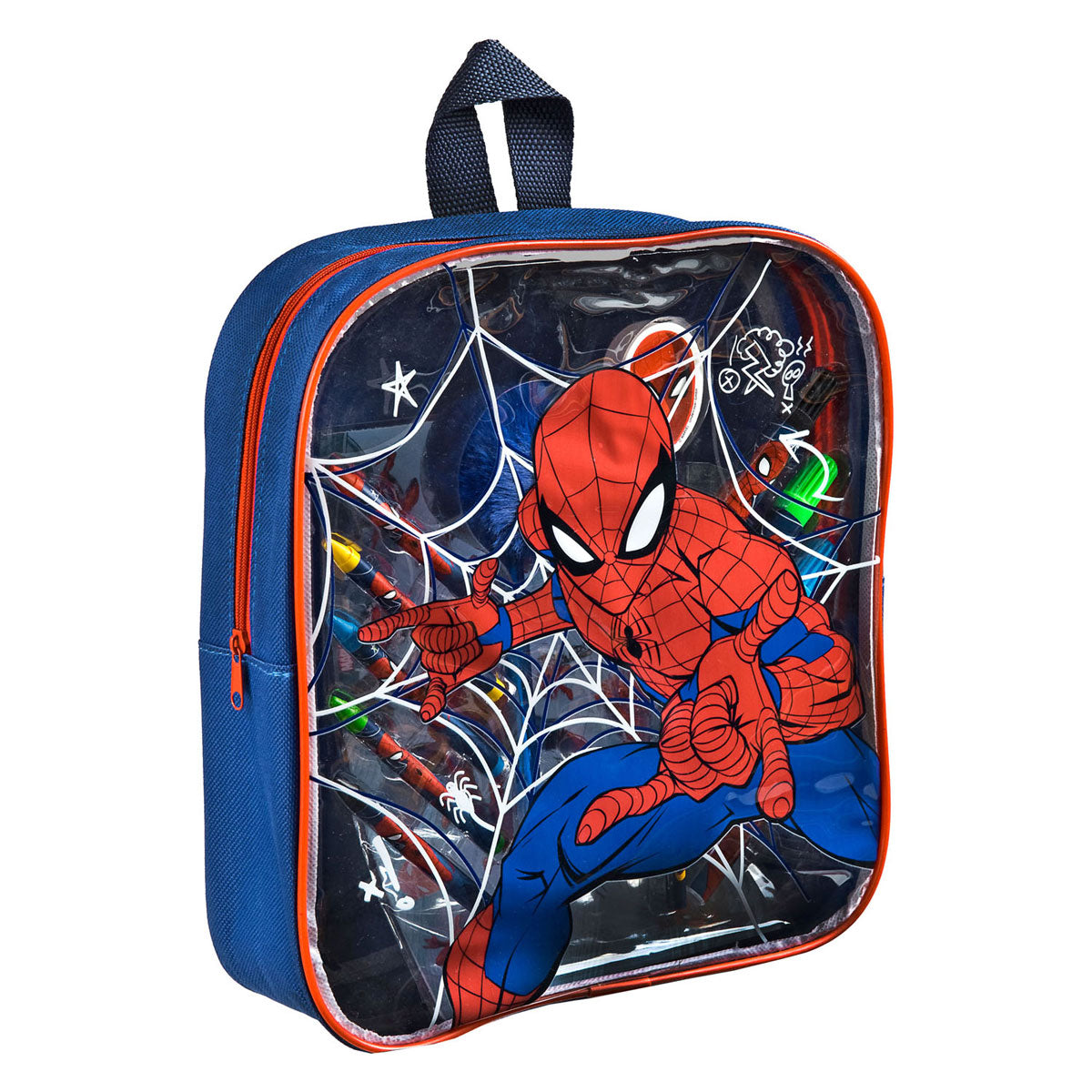 Undercover kleurenset spiderman in rugzak