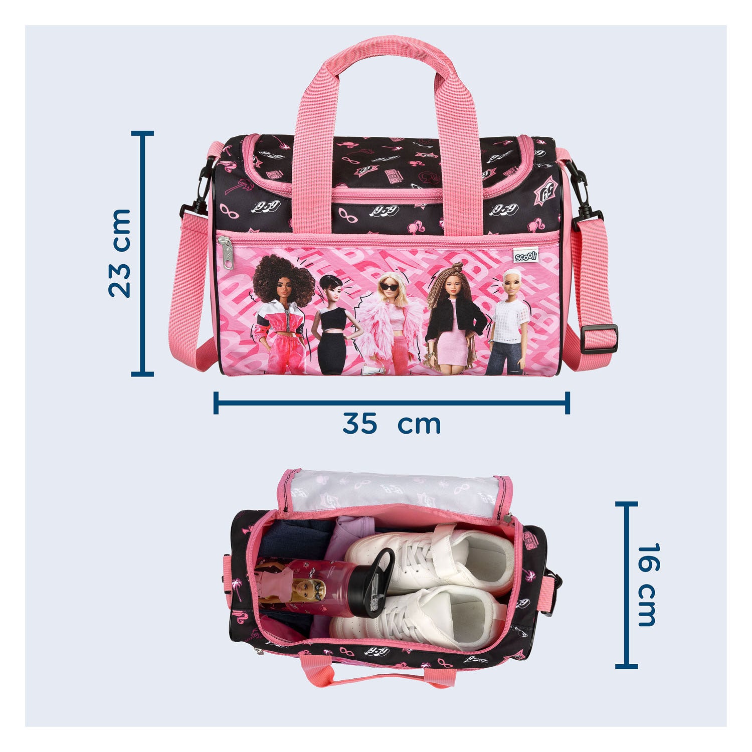 Undercover Sporttasche Barbie