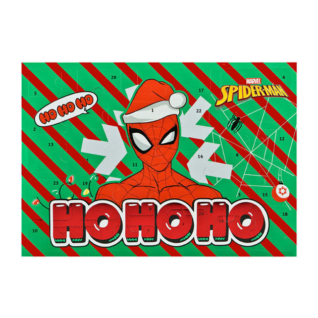 Verdeckter Adventskalender Spiderman