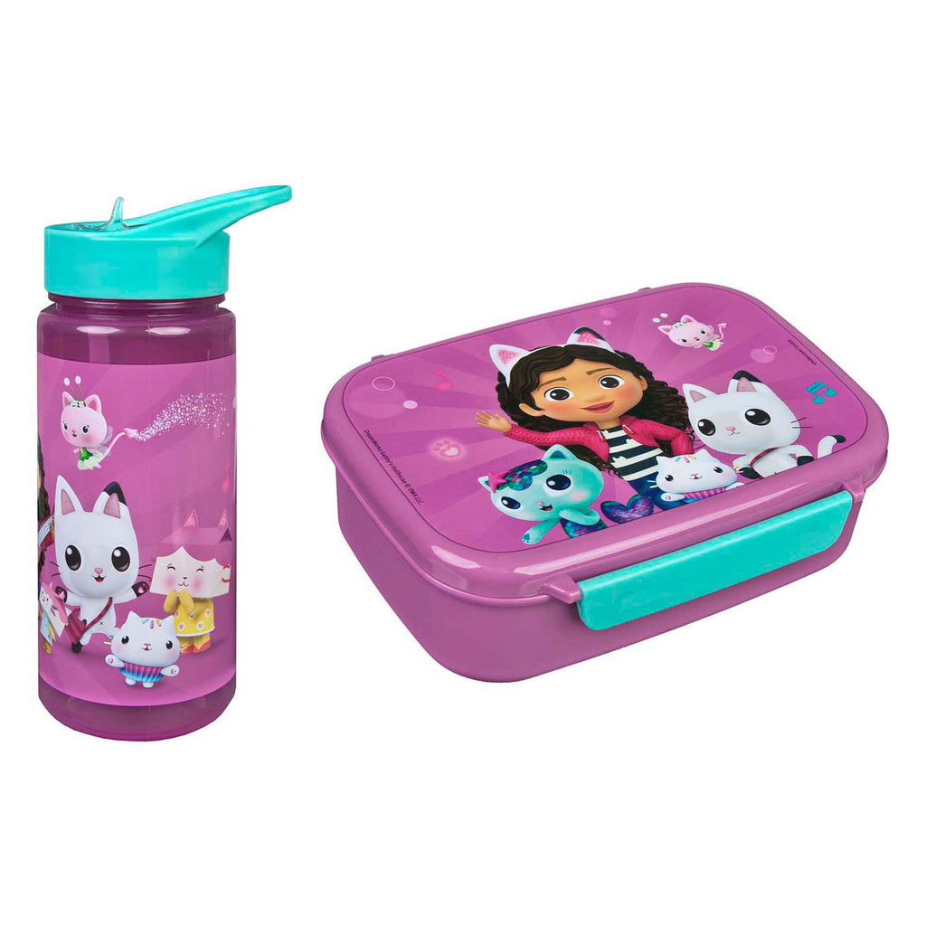 Gabby set broodtrommel en drinkfles