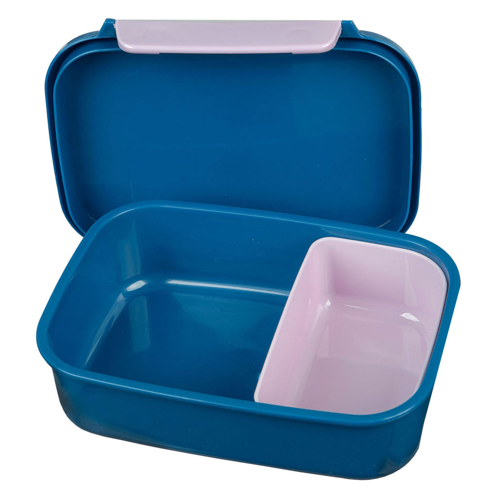 Van der meulen disney stitch lunch box blauw lila