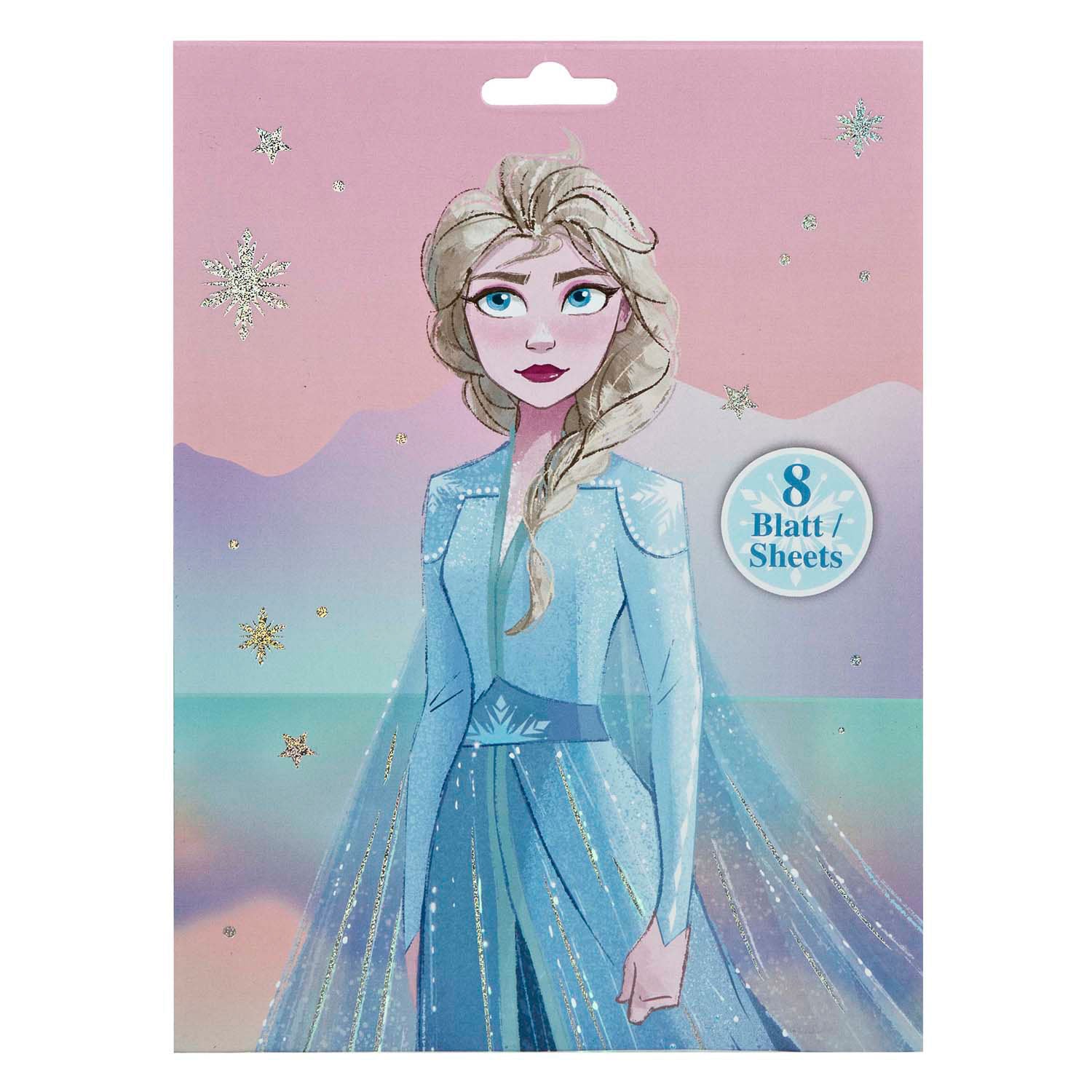 Frozen Undercover Stickerbuch mit 8 Bögen