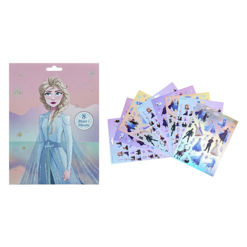Frozen Undercover Stickerbuch mit 8 Bögen