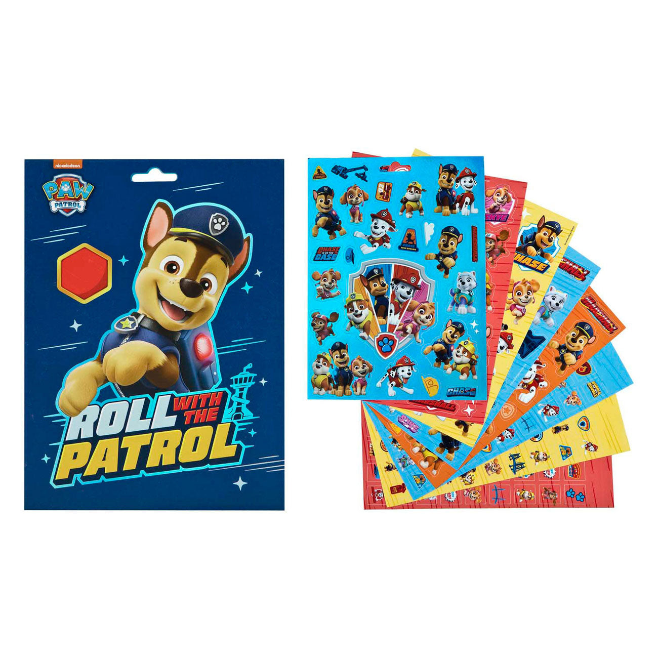 Undercover-Stickerbuch Paw Patrol mit 8 Bögen