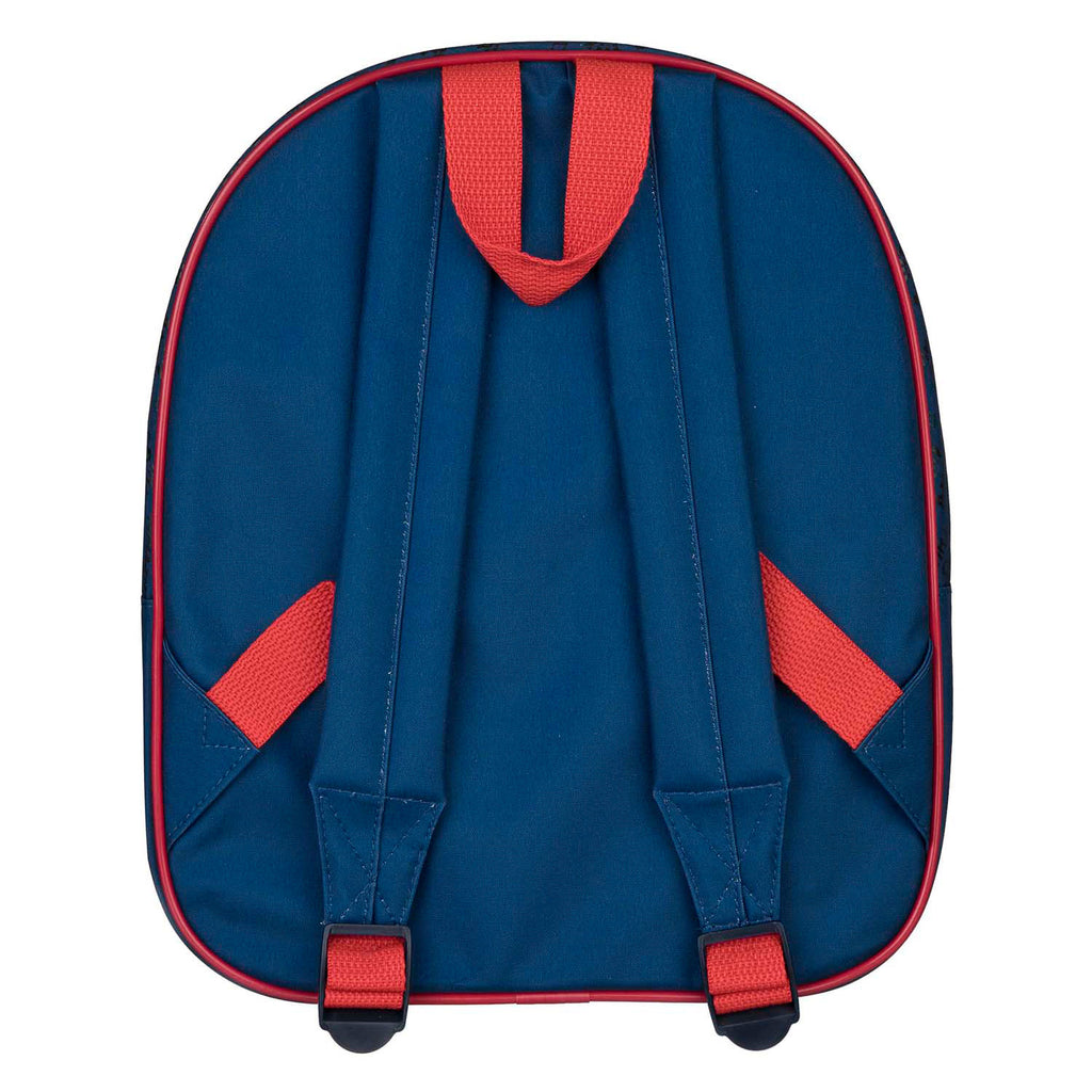 Undercover Spiderman Rucksack 30x25x10 cm blau rot