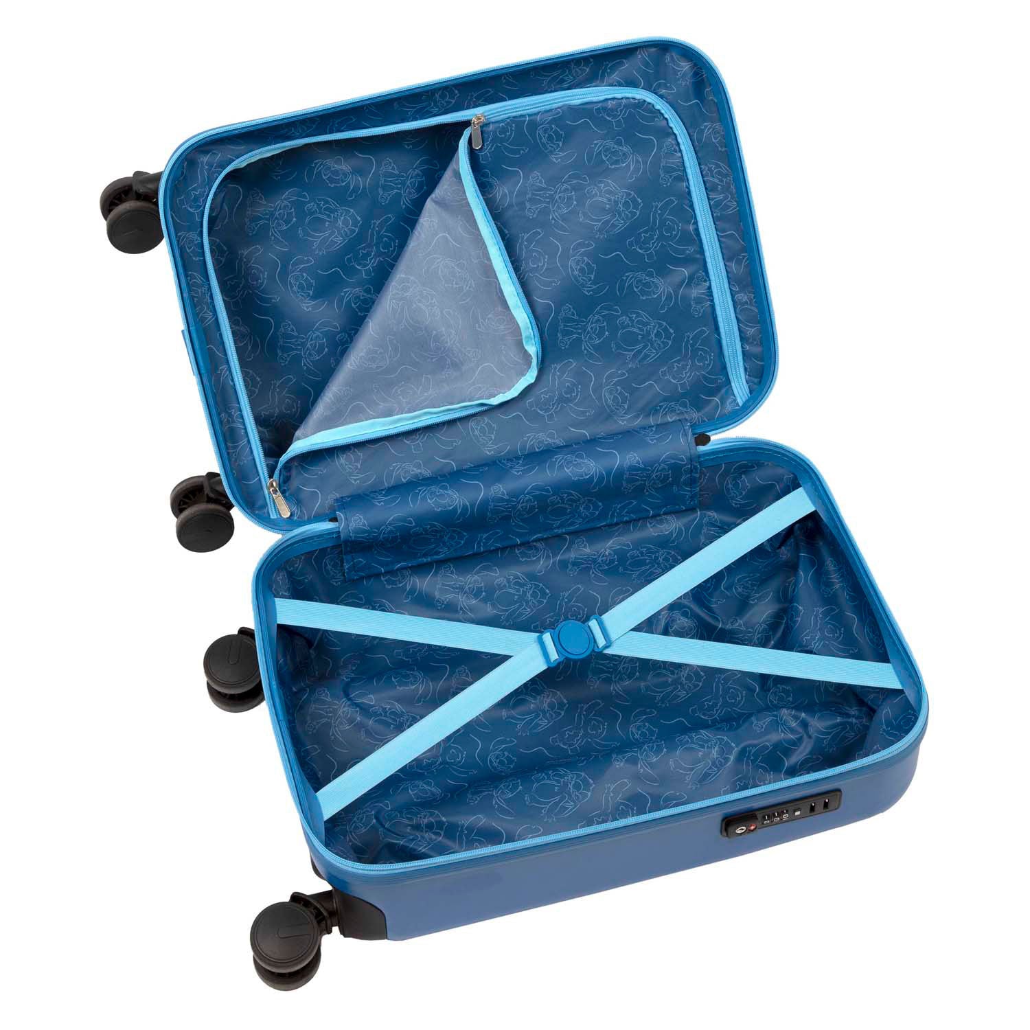 Undercover Trolley-Koffer-Naht