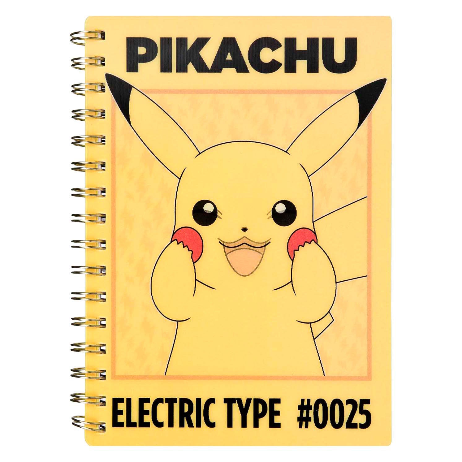 Undercover notitieboek pikachu