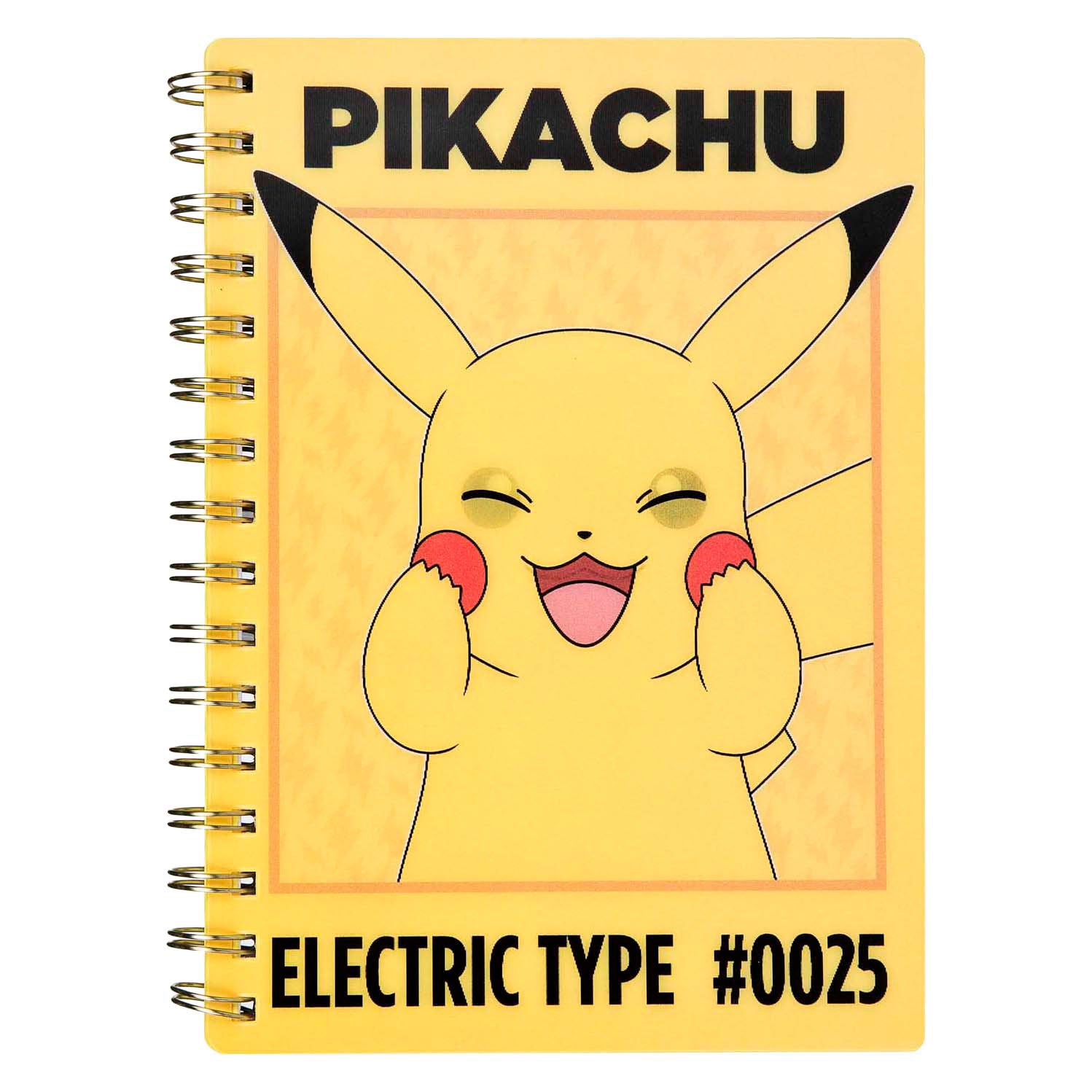 Undercover notitieboek pikachu