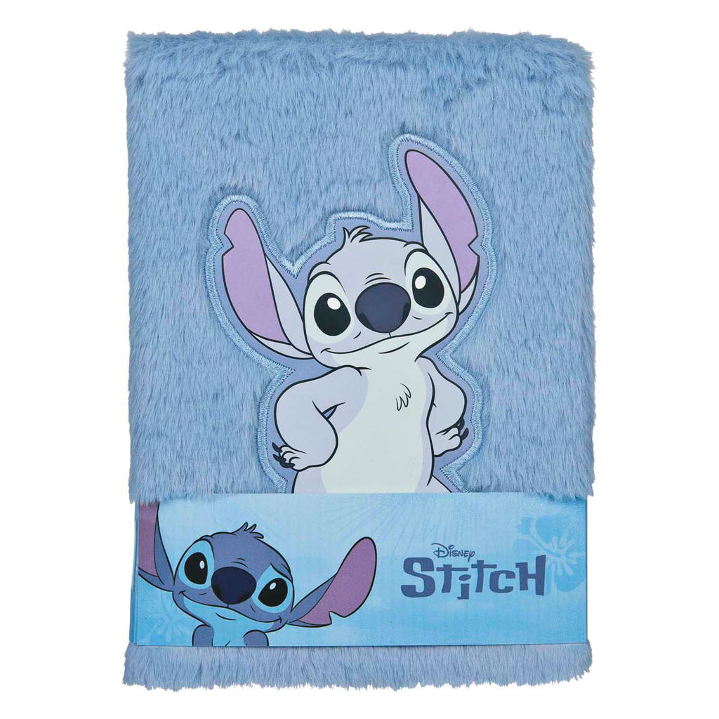 Pluche notitieboek a5 stitch
