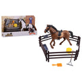 Johntoy john toy paarden speel set met accessoires in doos
